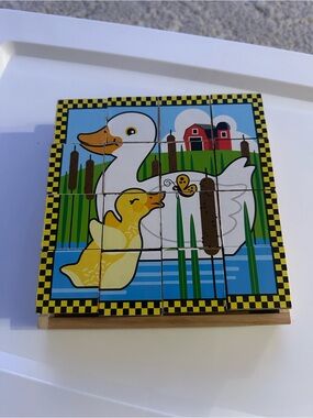 Melissa & Doug Wooden Cube Puzzle